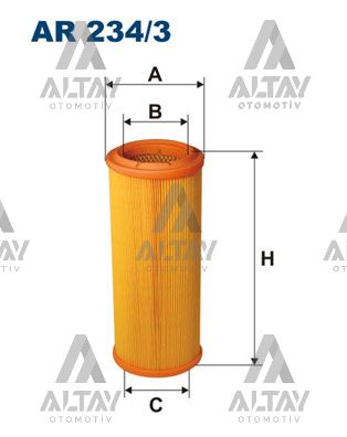 Fiat Doblo Hava Filtresi . -jtd OEM 46754989 Fiat Doblo Hava Filtresi . -jtd OEM 46754989
